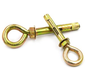 Tornillo de <span class=keywords><strong>ojo</strong></span> M6M8M10--M12 para colgar lámparas colgantes, gancho, anillo de suspensión, correa de hierro, expansión - Product Image 2