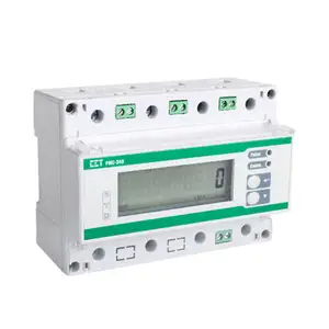 CET PMC-340-A Pas Cher Triphasé Quatre Fils Rs485 Modbus Directionnel Din Rail Kwh Compteur D'énergie