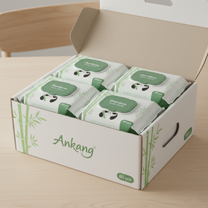 Private Label Organic Eco Friendly <b>Wipes</b> Baby Wet <b>Wipes</b> <b>Biodegradable</b> Fiber <b>Wipes</b> - Product Image 1