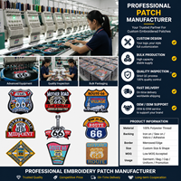 Écussons brodés personnalisables à motif de monuments américains rétro pour vêtements, sacs à dos et badges décoratifs