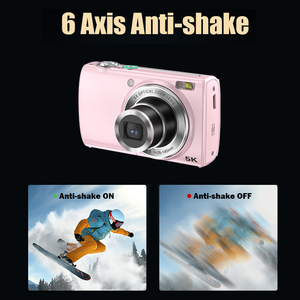 Cámara de Video Portátil con Zoom Óptico <span class=keywords><strong>5X</strong></span>, Pantalla IPS de 2.8 Pulgadas, 64MP, 5K, Estabilización Óptica, Mini Cámara Digital para Fotografía - Product Image 3