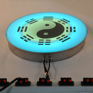 Iluminación de interacción de superstición geomántica luminosa, luces de paisaje empotradas, azulejo de parque de atracciones, lámpara subterránea de ladrillo - Product Image 1