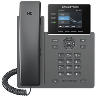 Teléfono IP POE de 3 Líneas de Grado Operador Grandstream GRP2611G con Configuración sin Contacto para Uso Empresarial, Financiero o Doméstico