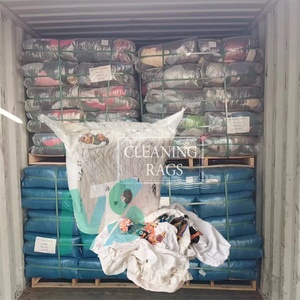 Trapos de algodón industriales blancos en oferta, trapos de algodón estampados, trapos de algodón blancos cortados - Product Image 1