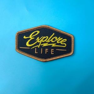Custom Personalized 3D Embossed Silicone Patch Fabric Embroidered Patches - Product Image 2