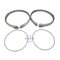 YONGYONG Nouveau Kit de fixation et joint d'étanchéité pour tuyau d'échappement 360 mm DPF pour camions D11/D13 MP7/MP8 – Qualité supérieure