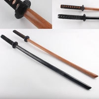 Bâton en bois artisanat samouraï bâton Cosplay couteau de pratique en bois Juhedo Kendo gravé accessoires spéciaux écologiques