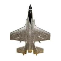 CQZNRC Fx535 F35 Avion de Chasse Télécommandé à Aile Fixe 2.4G 4CH en Mousse EPP, Modèle RC pour Débutants et Adultes, Jouet Volant d'Extérieur