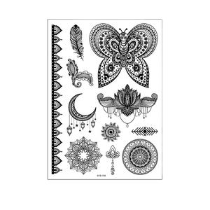 Autocollants de tatouage temporaire d'art corporel adulte sexy Mandala Nation Elephant <span class=keywords><strong>Dreamcatcher</strong></span> Design tatouage d'art corporel adulte permanent - Product Image 6