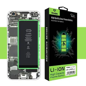 Kapasitas TLIDA untuk Iphone 7 plus Smartphone baterai seluler Oem untuk iphone 7 plus Baterai