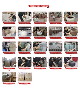 <span class=keywords><strong>Horno</strong></span> Ahumador de Carbón Cerámico <span class=keywords><strong>Kamado</strong></span> Personalizable de 12-24 Pulgadas con Asador y Ventilación Ajustable para Exteriores - Product Image 2