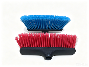 <span class=keywords><strong>Escoba</strong></span> retráctil económica para limpieza del hogar, de plástico chino, fácil de usar, con recogedor y cepillo, mango de madera - Product Image 2
