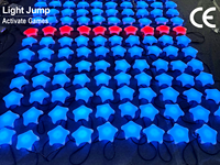 Mur d'escalade interactif avec prises d'escalade LED pour salle de jeux, aire de jeux intérieure, parc d'aventure et fêtes
