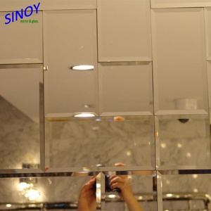 Competitively Priced Beveled <b>Mirror</b> Decorative Wall <b>Tiles</b> Elegant <b>Tile</b> Decor for Home or Office - Product Image 5