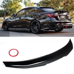 สปอยเลอร์หลังคาร์บอนไฟเบอร์ ฝากระโปรงท้าย สำหรับ INFINITI Q50 ปี 2014-2020 - Product Image 1