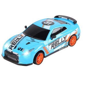 Coche de Derrape RC 1/24 de Alta Velocidad, Coche de Control Remoto, Vehículo Deportivo de Carreras RC con 6 Barricadas y 4 Neumáticos de Derrape - Product Image 2
