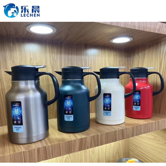 1.6L Stainless Steel 304# Vacuum Coffee Pot Thermos Flask Bottle Water Jugs Kettle