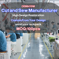 Service OEM ODM Fabricant de vêtements coupés et cousus Ensemble 2 pièces sweat-shirt et pantalon de jogging épais pour l'hiver pour marques de mode