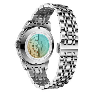 Reloj de Lujo de Acero Inoxidable con Diseño Mecánico para Hombre, Estilo Clásico Ornamentado, Venta Caliente, Precio de Fábrica al por Mayor, Personalizable - Product Image 5