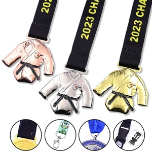 Nhà sản xuất tùy chỉnh chất lượng cao kim loại 3D Marathon thể thao Huy Chương - Product Image 1