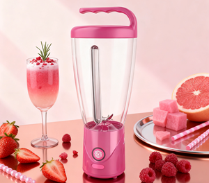 Licuadora Portátil para Smoothies, 1000 ml, 6 Cuchillas, Trituradora de Hielo, Libre de BPA, a Prueba de Fugas, Modo Turbo, Resistente, Recargable por USB, para Auto - Product Image 6