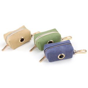 Tùy Chỉnh Pet Dog Poop Túi Chủ Thiết Kế Tiêu Chuẩn Sang Trọng Vải Dog Poop Túi Dispenser Cho Dây Xích Tập Tin Đính Kèm - Product Image 2