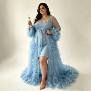 <span class=keywords><strong>Robe</strong></span> de mariée personnalisée en tulle pour femme, <span class=keywords><strong>robe</strong></span> de maternité pour séance photo, <span class=keywords><strong>robe</strong></span> bouffante, robes de soirée de <span class=keywords><strong>mariage</strong></span> - Product Image 1