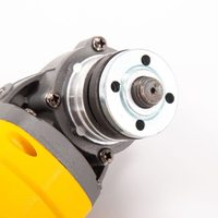 Meuleuse à main à vitesse variable de type 125 de qualité industrielle, sans balais, rechargeable, batterie au lithium 3000 mAh, meuleuse à angle coulissant