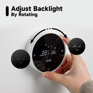 Comfurter chaudière à gaz intelligente four radiateur nid chauffage par le sol maison sans fil Tuya Ac chambre <span class=keywords><strong>Thermostat</strong></span> Wifi batterie - Product Image 5