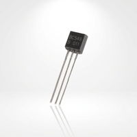 Transistor NPN en boîtier TO-92, amplificateur de petit signal BC549