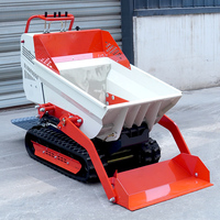 Chinesische billige hydraulische Raupen kriecher Neue 1Ton automatische Raupen kipper 500kg 800kg 1000kg Mini-Muldenkipper