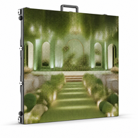 Écran LED de location intérieur P1.56 léger à verrouillage rapide, affichage LED couleur pour banquets de mariage de luxe