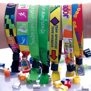 Pulseras Promocionales Ecológicas con Código QR, Bandas de Entrada al por Mayor para Eventos y Regalos, OEM de China - Product Image 3
