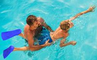 Palmes de natation en silicone de qualité alimentaire pour le surf, la plongée, le snorkeling et les sports sous-marins - Prix des palmes