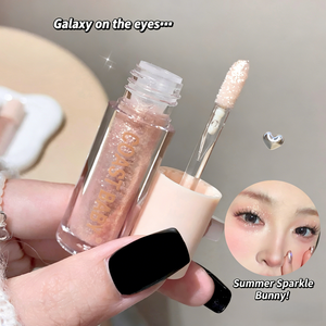 ODM/OEM Flüssiger <span class=keywords><strong>Lidschatten</strong></span> Langanhaltend Hochpigmentiert Glänzendes Augen-Make-up, 5 Farben Verfügbar, Wasserfest Glatte Textur für den Täglichen Gebrauch - Product Image 2