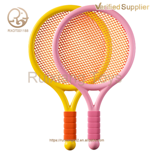 Mini raquette 2 en 1 légère et colorée pour enfants de 2 à 4 ans, jouets interactifs pour sports de plein air - Product Image 6