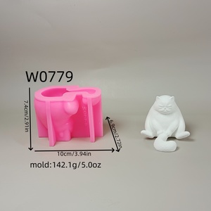 Moule en silicone fait main Kingnoo pour ornements décoratifs DIY, style INS, outils de bureau en silicone en stock W0779 - Product Image 2