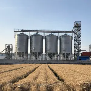 Hopper Bottom Steel Silo For Grain Storage Manufacturers Grain Silo