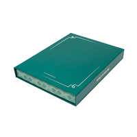 Boîte rigide avec logo personnalisé Conception en forme de livre à fermeture magnétique haut de gamme avec insert en EVA pour boîte d'emballage cadeau