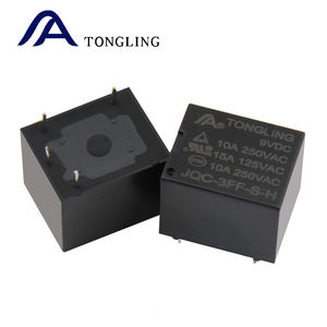 Реле электронное JQC-3FF 9В 10А от завода Tongling, прямые продажи, мощность более 2А, 4-контактное, для монтажа на печатную плату - Product Image 3