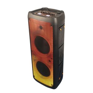 Altavoz Activo para Karaoke con Luces de Llama, Altavoz de Graves Doble de 12 Pulgadas, China Dj Party Box 710 - Product Image 3