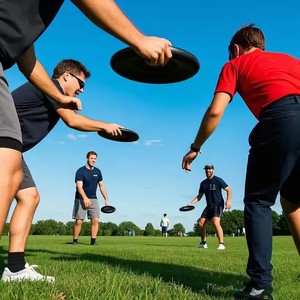 Hot Bán kích thước khác nhau chất lượng hàng đầu frisbeed ngoài trời ném trò chơi bay đĩa cho thể thao đào tạo với logo - Product Image 6