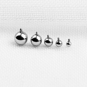 Adaptateur sphérique en titane pour bijoux de piercing, pièces de rechange unisexes - Product Image 1