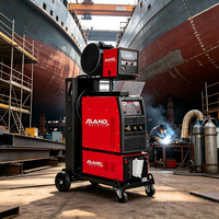 ALAND WELDING 500A CO2 MAG Gaz Semi-Automatique Inverter IGBT Haute Puissance Haute Efficacité Double Impulsion Synergique Machine de Soudage MIG