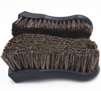 Brosse en plastique d'ameublement en crin pour le nettoyage des textiles en cuir des intérieurs de voiture bateau canapé canapé tapis