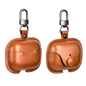 Estuche protector Estuche para auriculares Adecuado para Airpods1/2/<span class=keywords><strong>3</strong></span> <span class=keywords><strong>Pro</strong></span> Ear Machine Funda de cuero - Product Image 1