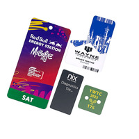 Großhandel benutzer definierte Logo gedruckt Lanyard Voll farben Druck Vip Passes Abzeichen Akkredit ierung Pass für Veranstaltungen