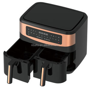 Aifa friggitrice ad aria doppia con doppio cestino 9l due Dual Zone <span class=keywords><strong>2</strong></span> cestello friggitrice ad aria profonda digitale elettrica friggitrice ad aria - Product Image 5