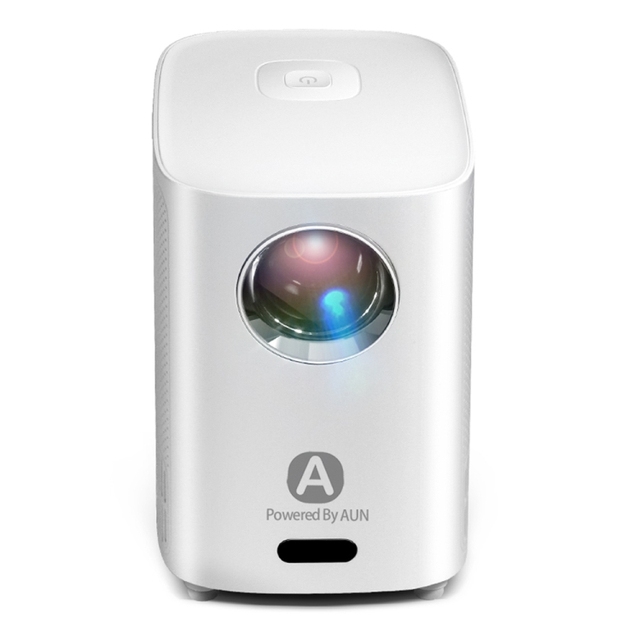 Dropshipping AUN A001 Pro 4K Game Beamer Android TV Home Theater Portable LED Projector