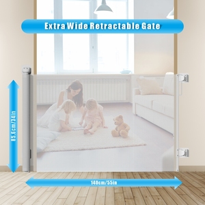 B1 bước dễ dàng thêm rộng em bé và trẻ em an toàn cửa cầu thang cổng không khoan với chỉ dẫn áp lực cho hàng rào cầu thang - Product Image 3